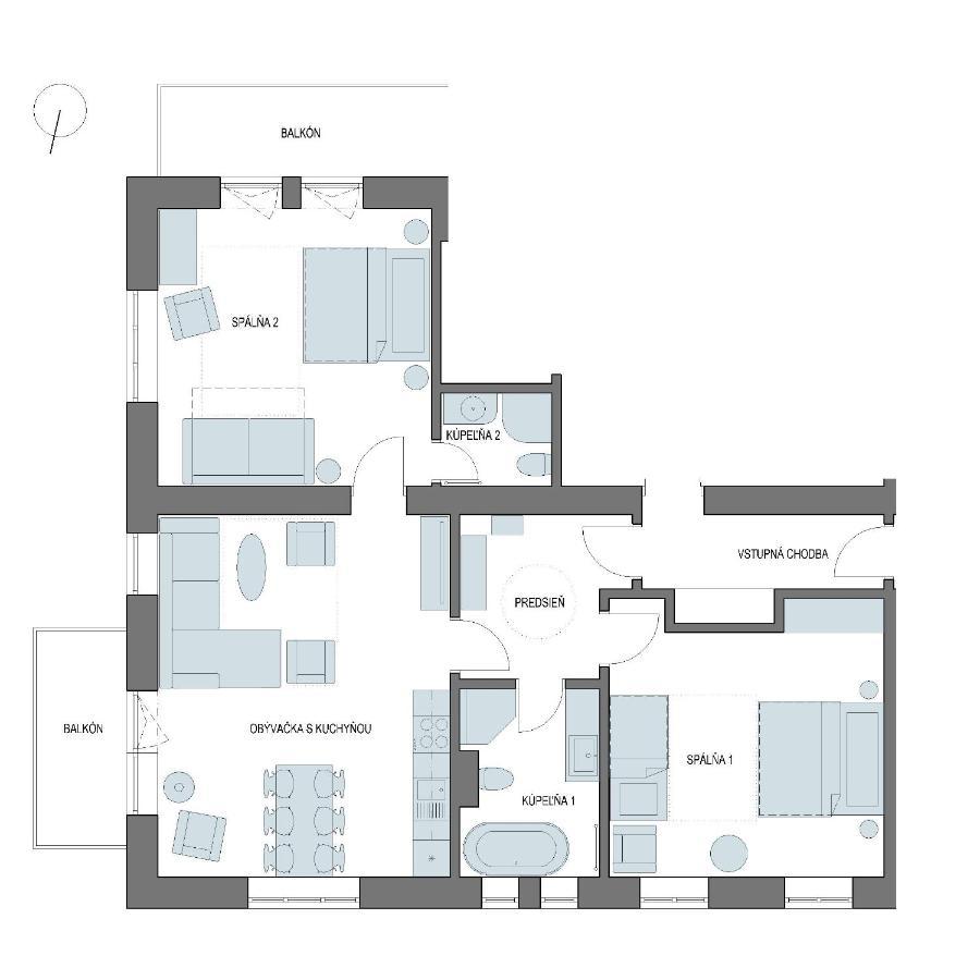 Bellevue Apartments Vila Vlasta Stary Smokovec Vysoké Tatry Exterior foto